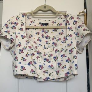 Floral zara set
